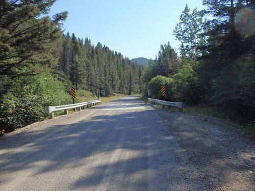 GDMBR: Crossing Poorman Creek again.